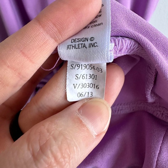 ATHLETA Lavender Tinker Yoga Ladies Athletic Tank Top, M - Picture 3 of 5